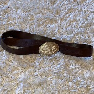 Rhinestone Buckle Women’s Belt